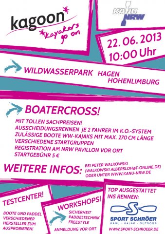 Plakat Boatercross 2013